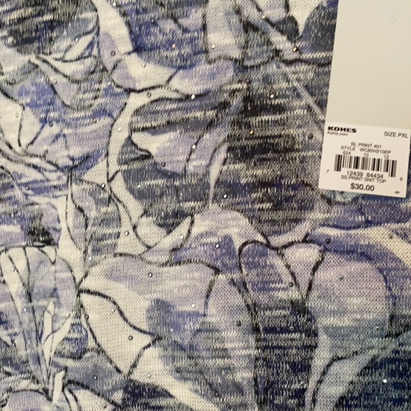 Croft & Barrow knit top size PXL - Picture 3 of 3